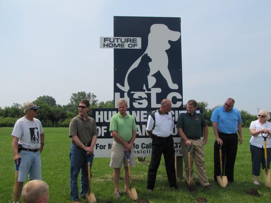 Breaking ground